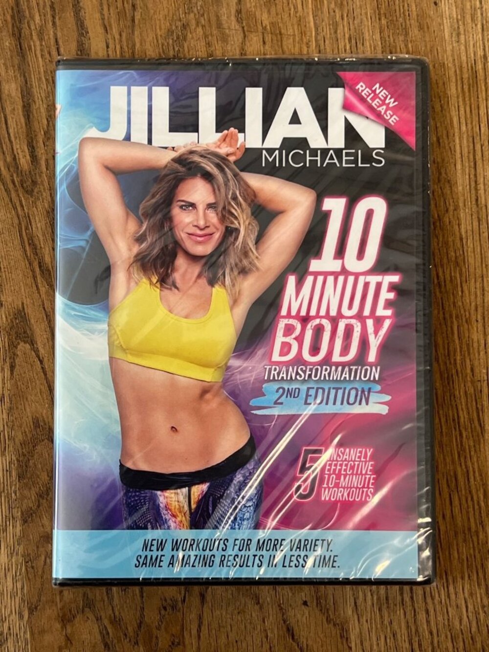 Jillian Michaels 10 Minute Body Transformation 2nd Edition DVD New Sealed
